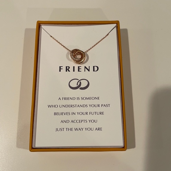 STORY JEWELLERY: Rose gold necklace - Picture 1 of 1